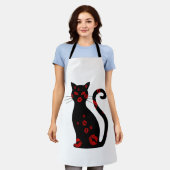 Kissy Kat Schort (Gedragen)