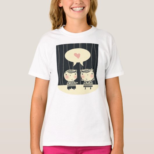 Kissy Kids T-shirt (Voorkant)