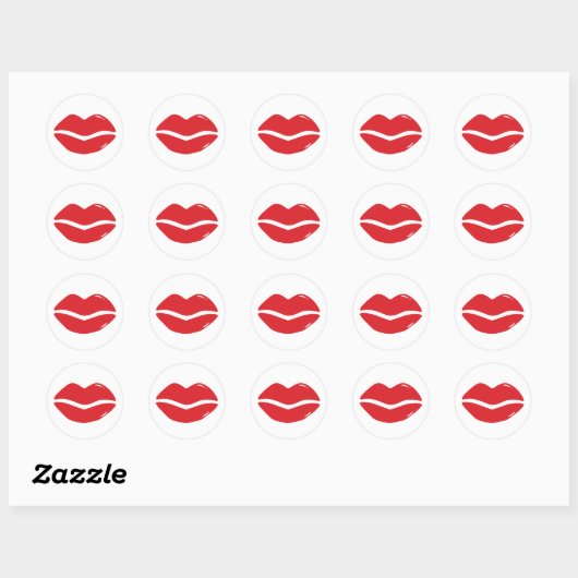 Kissy lip sticker (Vel)