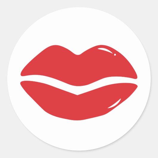 Kissy lip sticker (Voorkant)