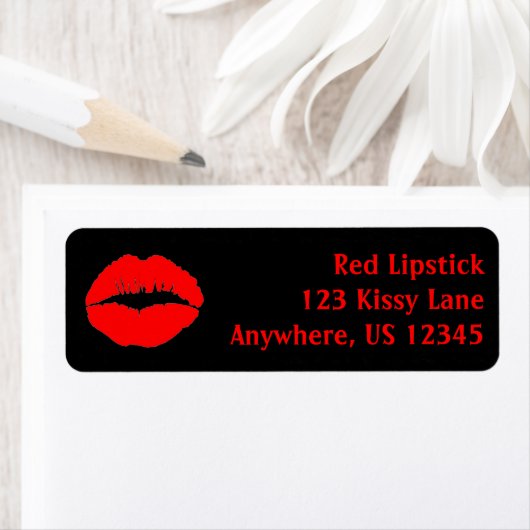 Kissy Lips Etiket (Insitu)
