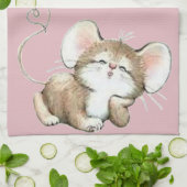 Kissy Mouse Theedoek (Gevouwen)