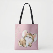 Kissy Mouse Tote Bag (Voorkant)
