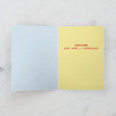 Kissy Poo Feestdagen Kaart (Binnen)