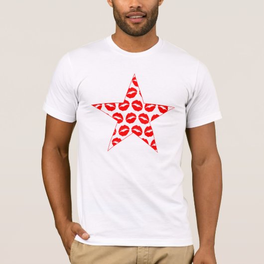 Kissy Star T-shirt (Voorkant)
