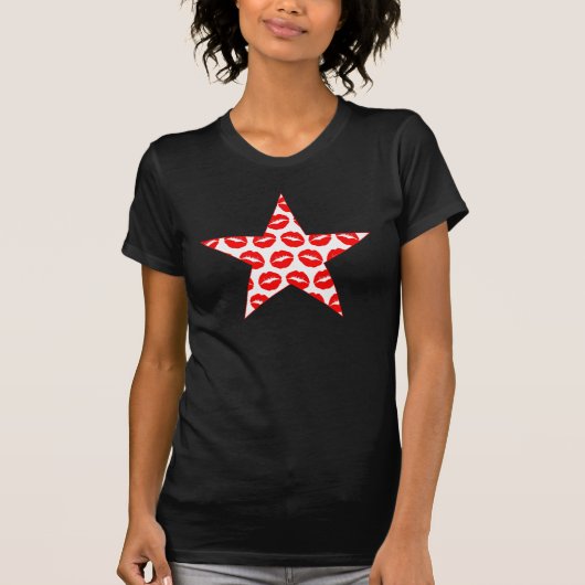 Kissy Star T-shirt (Voorkant)