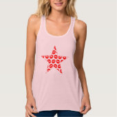 Kissy Star Tanktop (Voorkant)