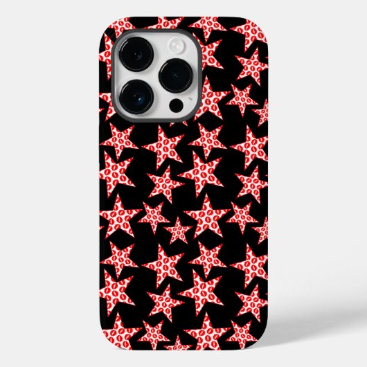 Kissy Stars Case-Mate iPhone Case (Achterkant)