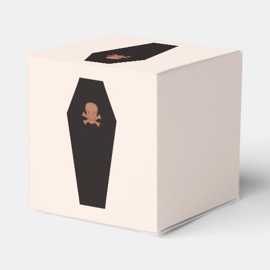 Kist (bruin) bedankdoosjes (Achterkant)