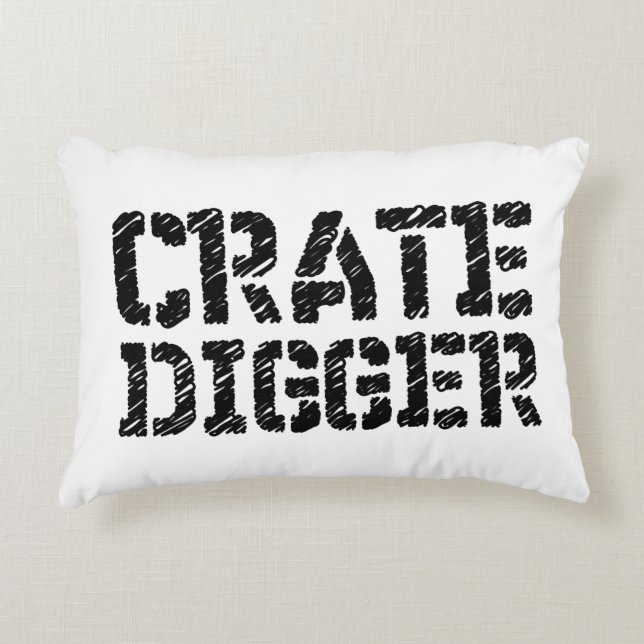 Kist graver decoratief kussen (Voorkant)
