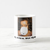 Kist, Heet, Zwart en Sterk! Koffiemok (Center)