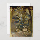 Kist van Tutankhamun Briefkaart (Voorkant / Achterkant)