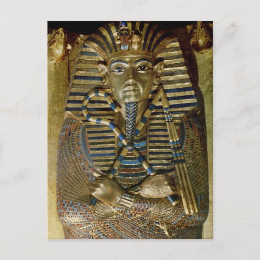 Kist van Tutankhamun Briefkaart (Voorkant)