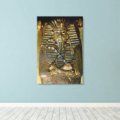 Kist van Tutankhamun Canvas Afdruk (Insitu (Houten vloer))