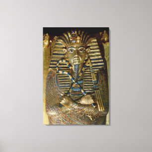 Kist van Tutankhamun Canvas Afdruk