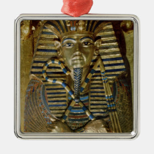 Kist van Tutankhamun Metalen Ornament