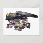 Kist vol boeken briefkaart (Voorkant)