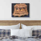 Kist voor huwelijk, 1753 canvas afdruk (Insitu (Slaapkamer))