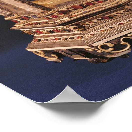 Kist voor huwelijk, 1753 poster (Hoek)