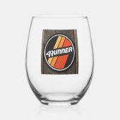 kistbrasier wijnglas zonder voet (Voorkant)