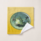 Kistvis - zo Schattig! Fotografisch ontwerp van Ko Bad Handdoek (Wasdoekje)