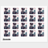 Kisu Japan - Aufkleber Vierkante Sticker (Vel)