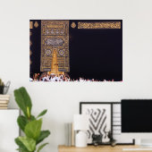 Kiswah van de Kaaba mei 2016 Poster (Thuiskantoor)