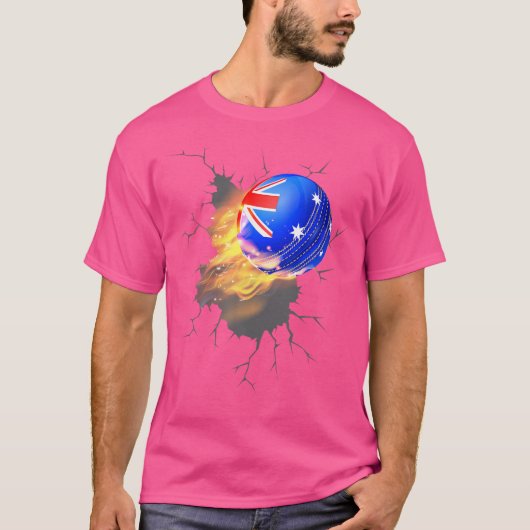 Kit Australia Cricket T-shirt (Voorkant)