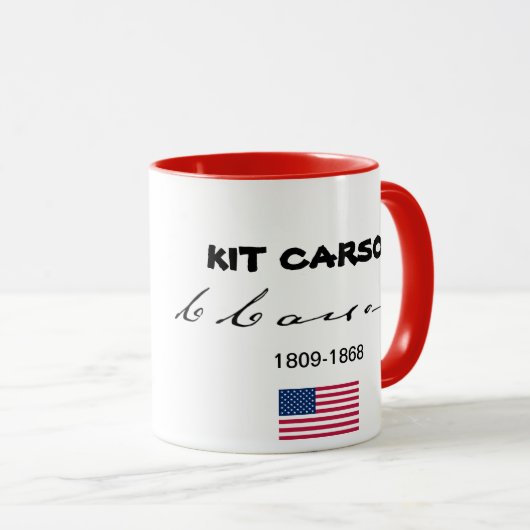 KIT CARSON American Explorer Coffee Mok (Voorkant rechts)