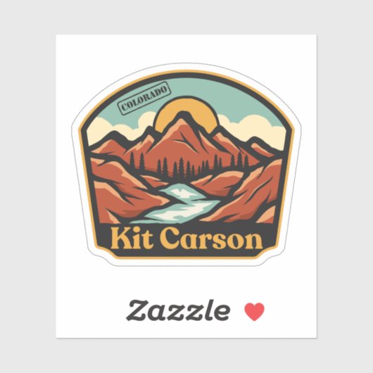 Kit Carson, Colorado Sticker (Vel)