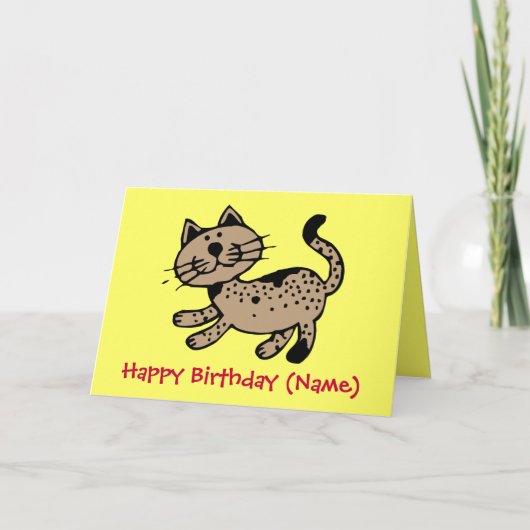 Kit Kat Kaart (Voorkant)