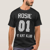 Kit Klub Girl - Rosie Fitted T-Shirt (Voorkant)