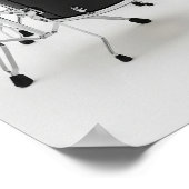 kit met gepolijste trommel poster (Hoek)