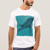 Kit, Sperm Whale, Under The Water T-shirt (Voorkant)