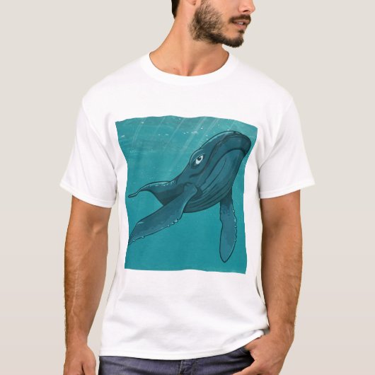Kit, Sperm Whale, Under The Water T-shirt (Voorkant)