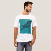 Kit, Sperm Whale, Under The Water T-shirt (Voorkant volledig)