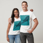 Kit, Sperm Whale, Under The Water T-shirt (Unisex)