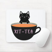 KIT-TEA BLACK CAT MUISMAT (Met muis)