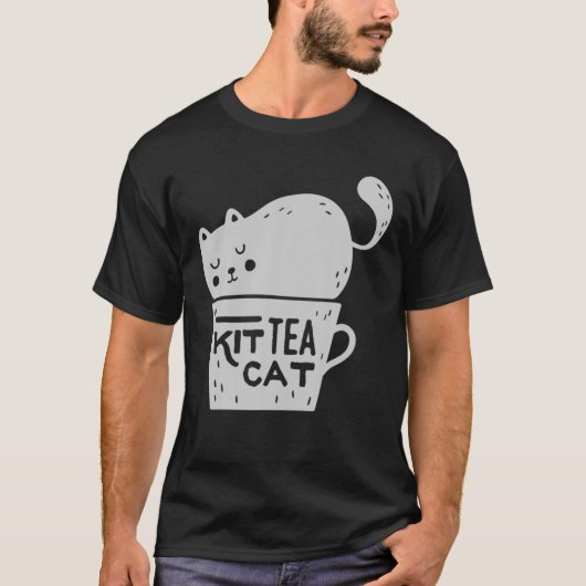 Kit Tea Cat - Cats Tri-Blend T-shirt (Voorkant)