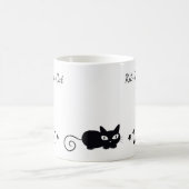 Kit Tea Cat White 11 oz Classic White Mok (Center)