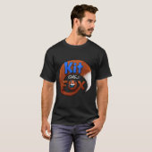 Kit the Fox Black T-Shirt (Voorkant volledig)