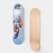 Kit the Fox Skateboard (Voorkant)