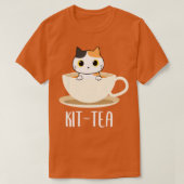 Kit Thee Kat Grappige Kat Liefhebber T-shirt (Design voorkant)