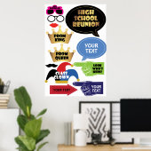 Kit voor middelbare schoolreünie poster (Thuiskantoor)