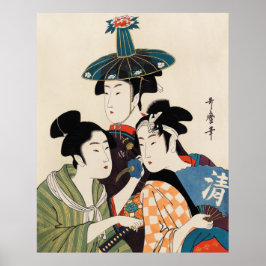 Kitagawa Utamaro 1 Poster