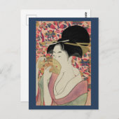 Kitagawa Utamaro 2 Briefkaart (Voorkant / Achterkant)