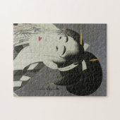 Kitagawa Utamaro's Ase O Fuku Onna puzzle Legpuzzel (Horizontaal)