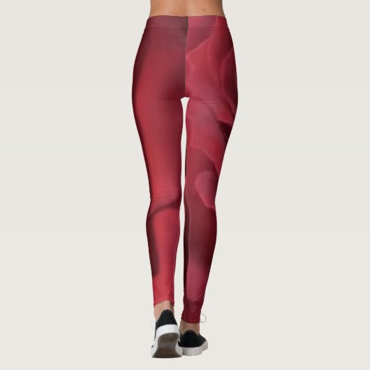Kitale Red Rose Leggings (Achterkant)