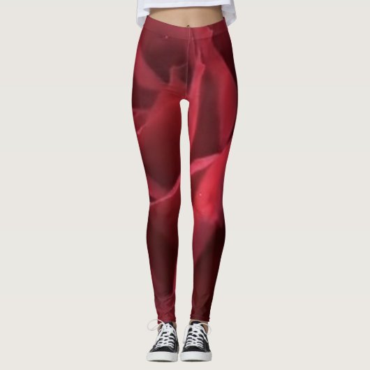 Kitale Red Rose Leggings (Voorkant)