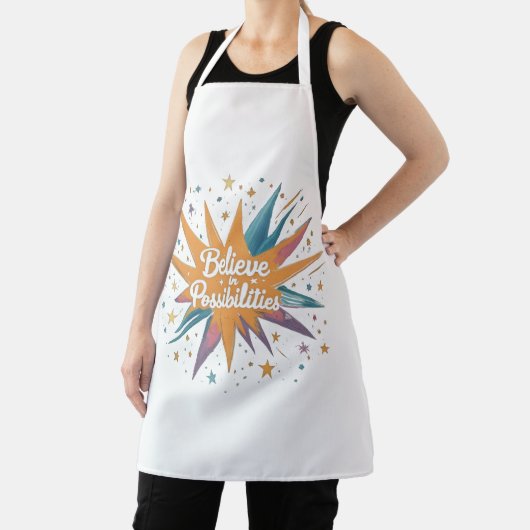 Kitchan apron believe in possibility  schort (Insitu)